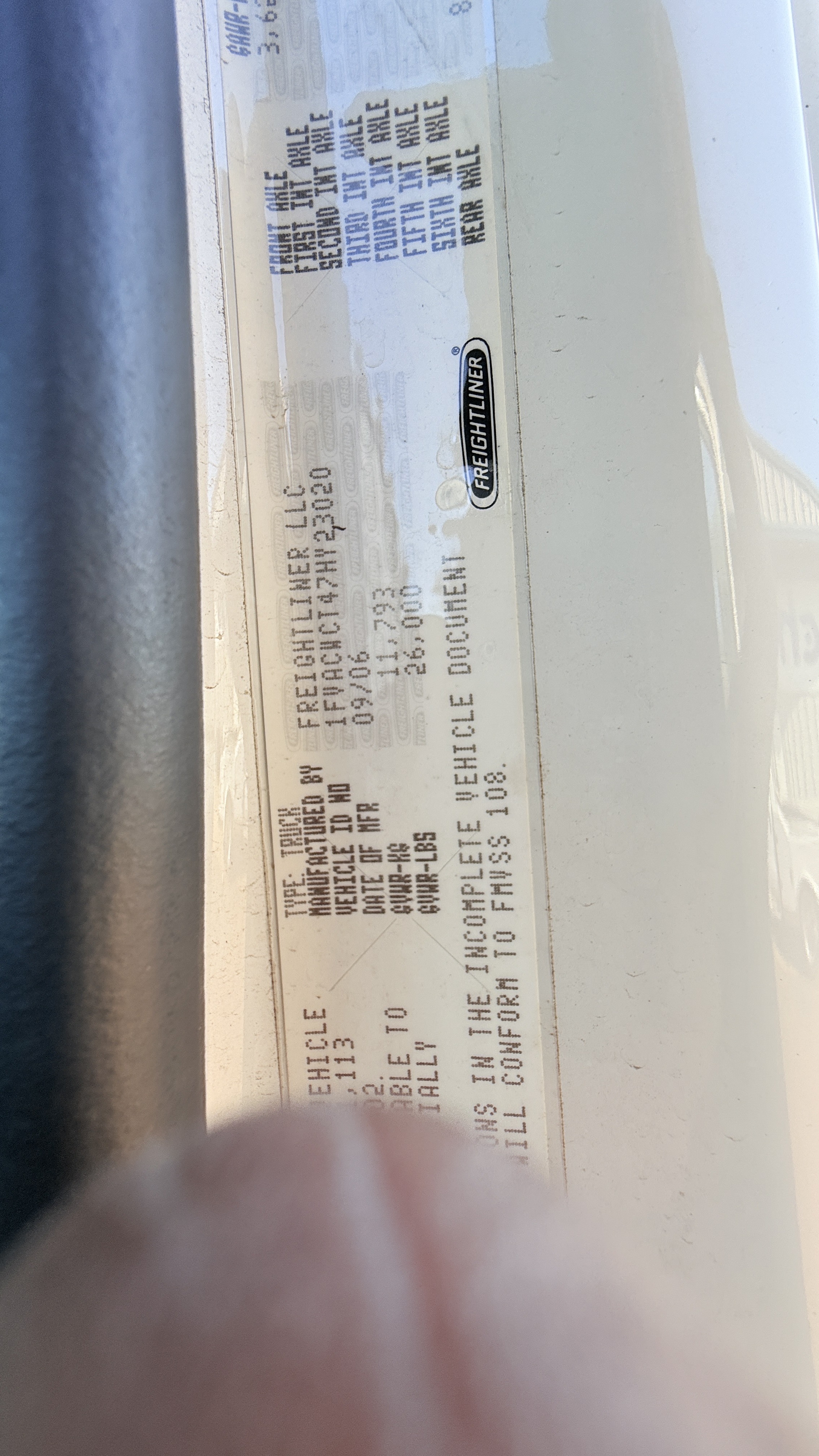 2007 Freightliner M2 106